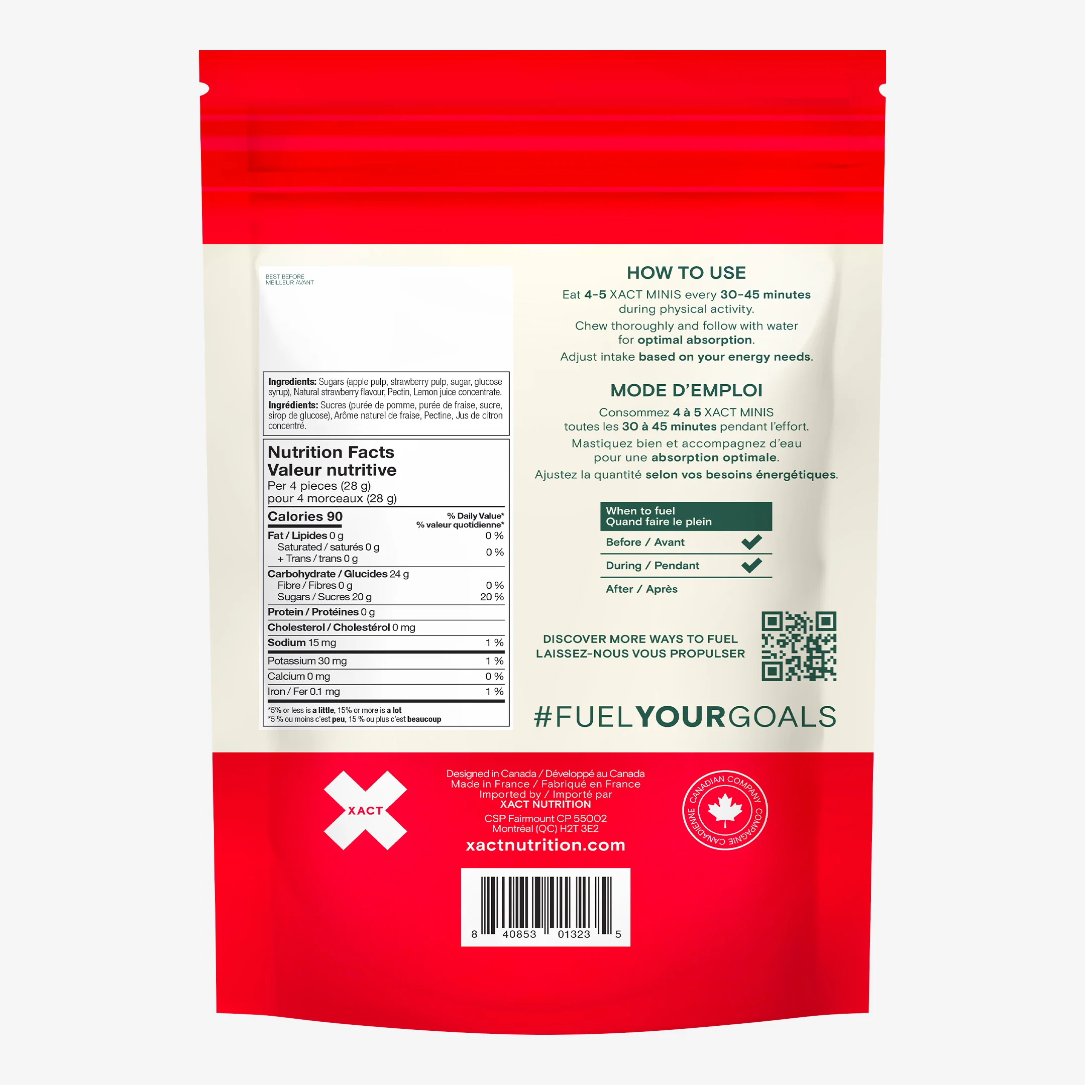 Xact Nutrition - Énergie Minis - Fruits (250g) – Image 7