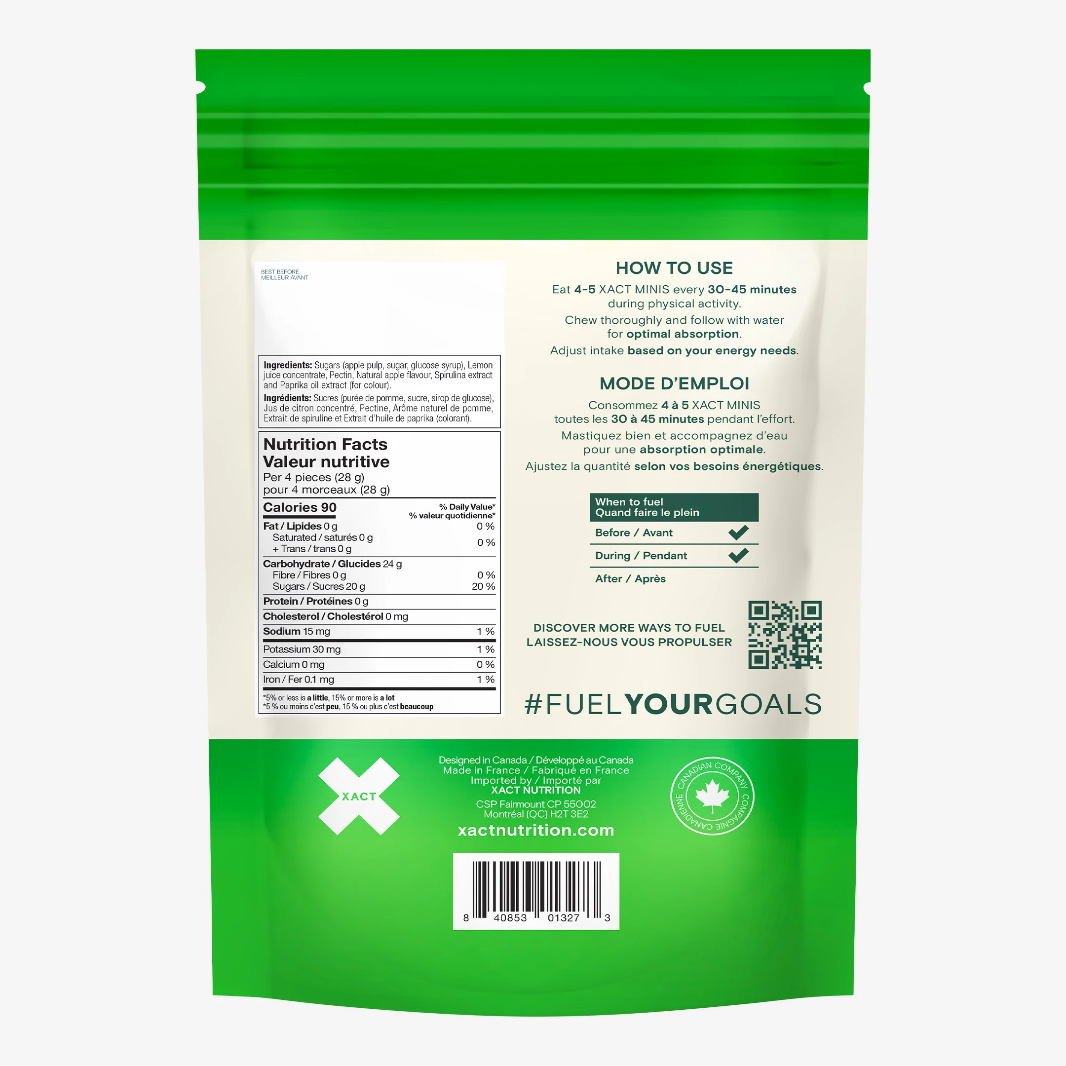 Xact Nutrition - Énergie Minis - Fruits (250g) – Image 9