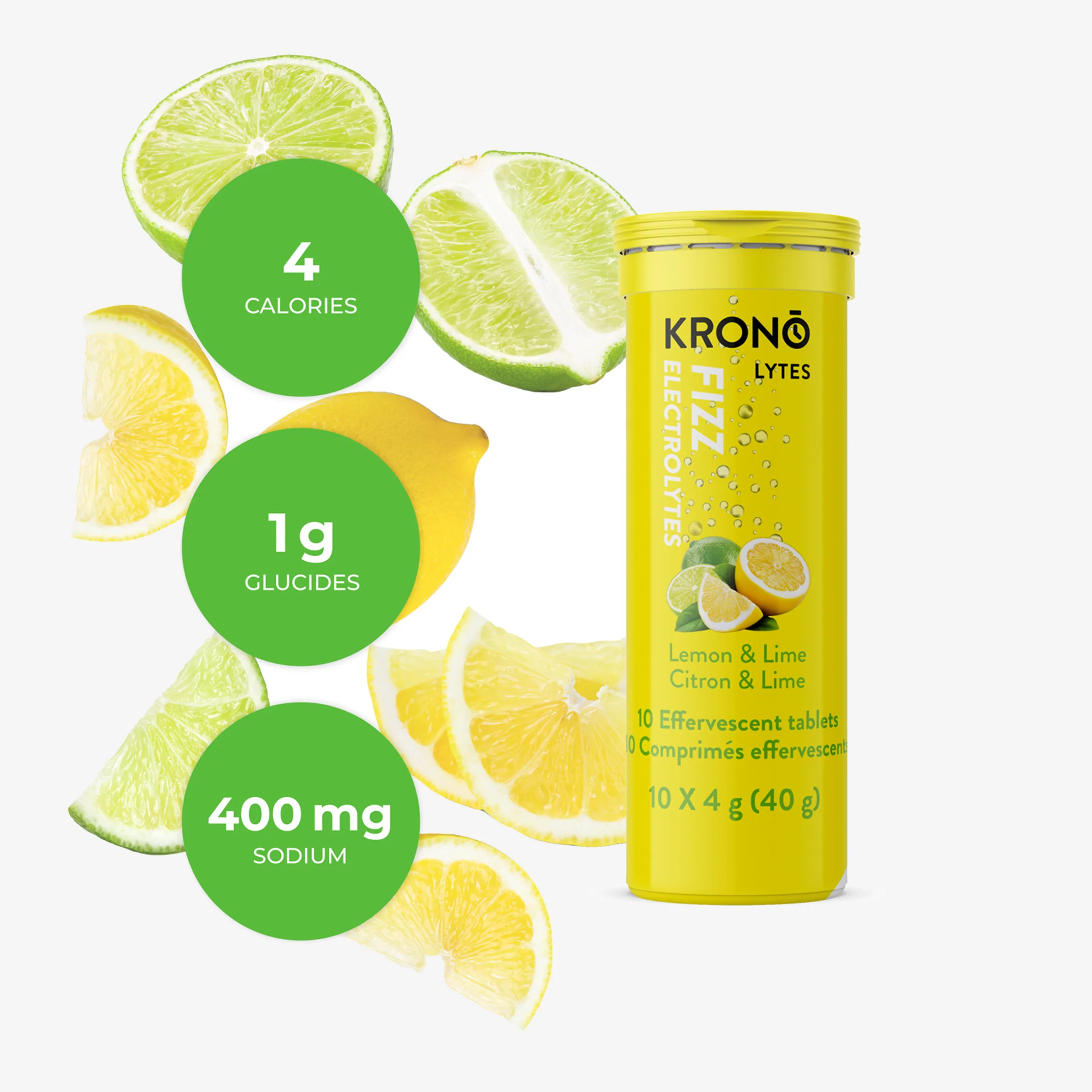 Krono - Tablettes effervescentes Électrolytes (Unité) – Image 3