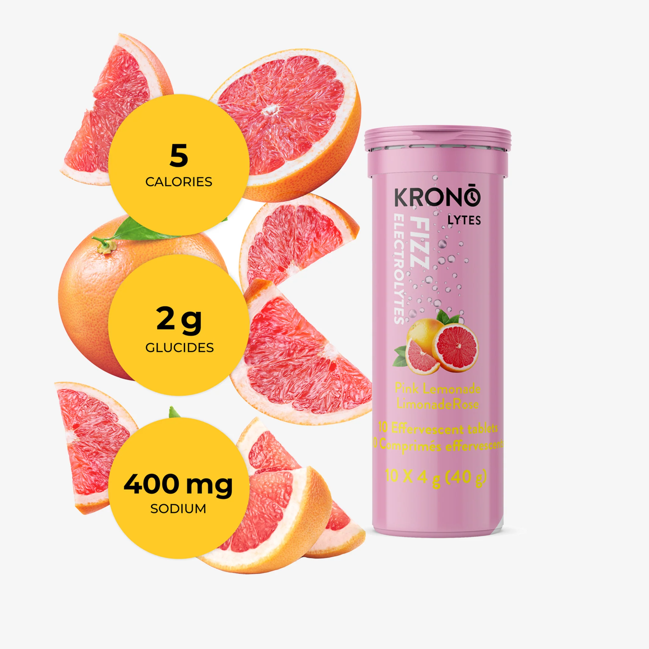 Krono - Tablettes effervescentes Électrolytes (Unité) – Image 6
