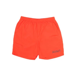 Basic Nylon Shorts Red