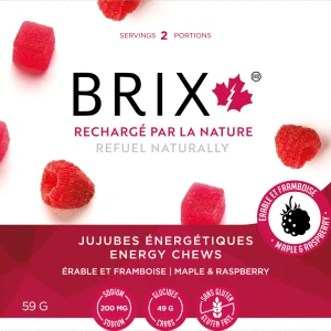 Brix - Jujubes Énergétiques 59g (Boîte de 12)