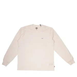 Clancy Heavyweight LS Tee White