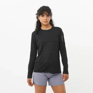 Salomon - Sense Aero LS Tee Gfx - Femme