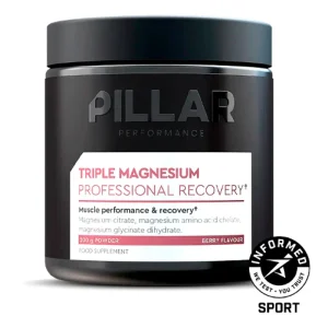 Maurten Recuperador Pillar Performance Triple Magnesium Frutos del Bosque 200g