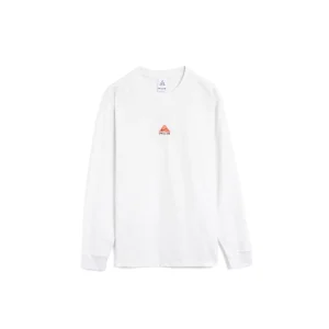 Acg Logo L/S Tee Lungs Summit White