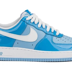 Nike Air Force 1 Low '07 LV8 Phychic Blue White Patent