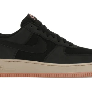 Nike Air Force 1 Low '07 LX Black Red Stardust