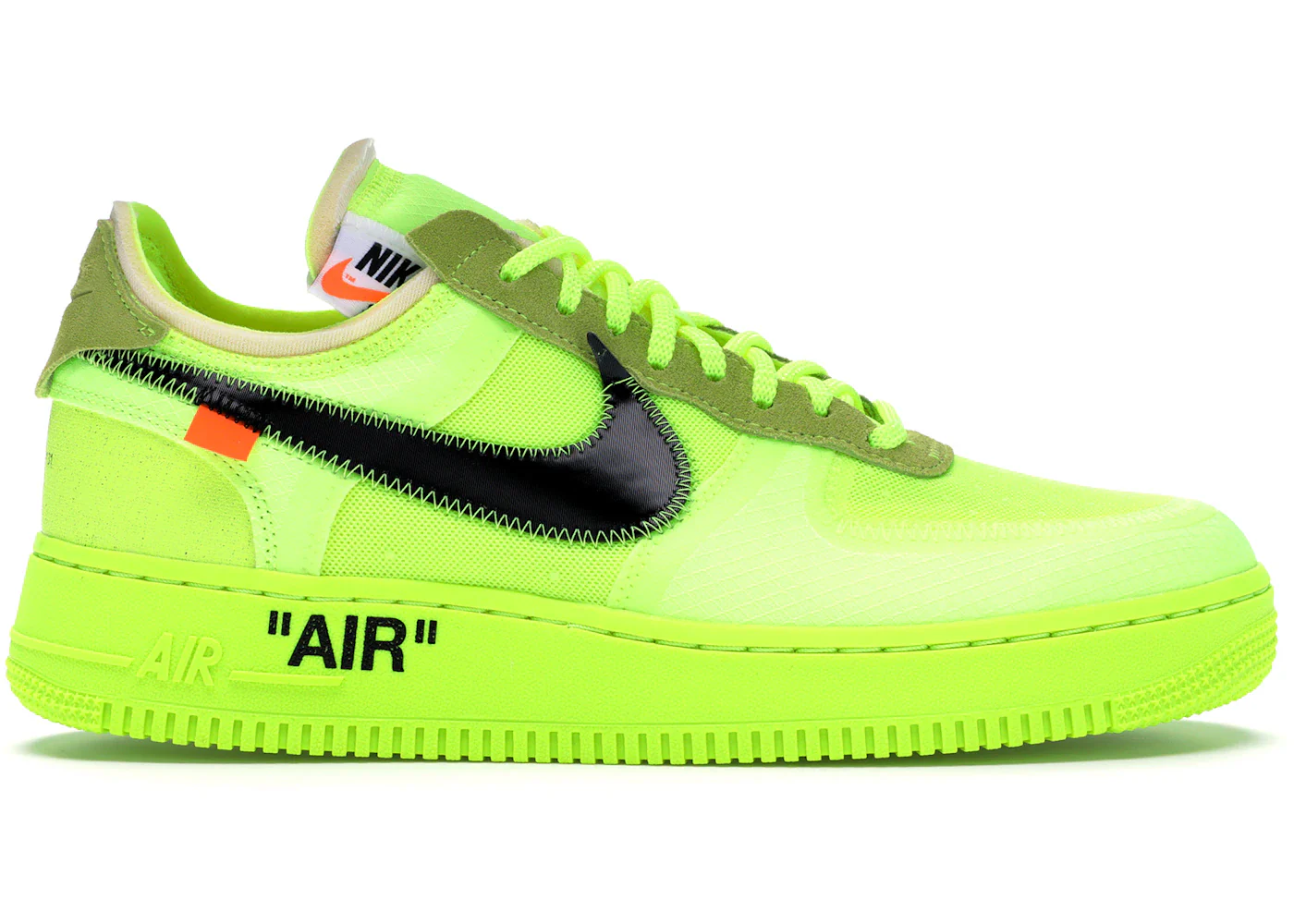 Nike Air Force 1 Low Off-White Volt – Image 2