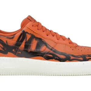 Nike Air Force 1 Low Orange Skeleton Halloween (2020)