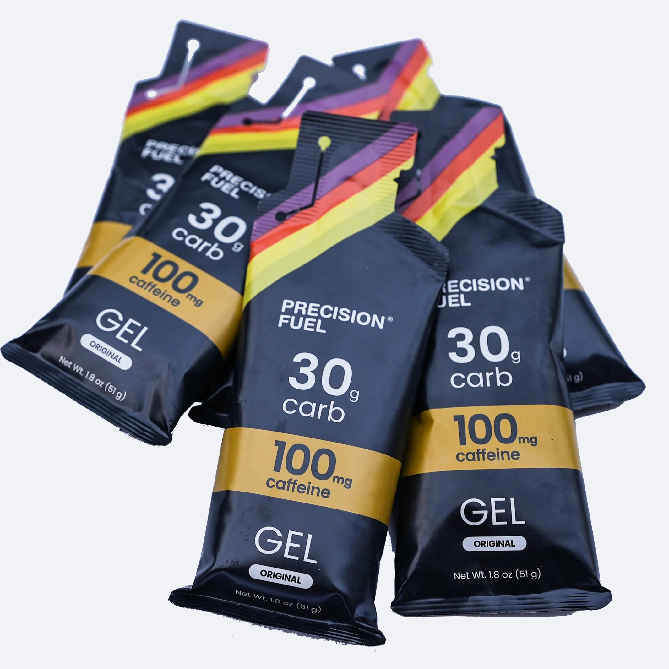 Precision Fuel - 30g Carb Caffeine Gel (boite de 15) – Image 7