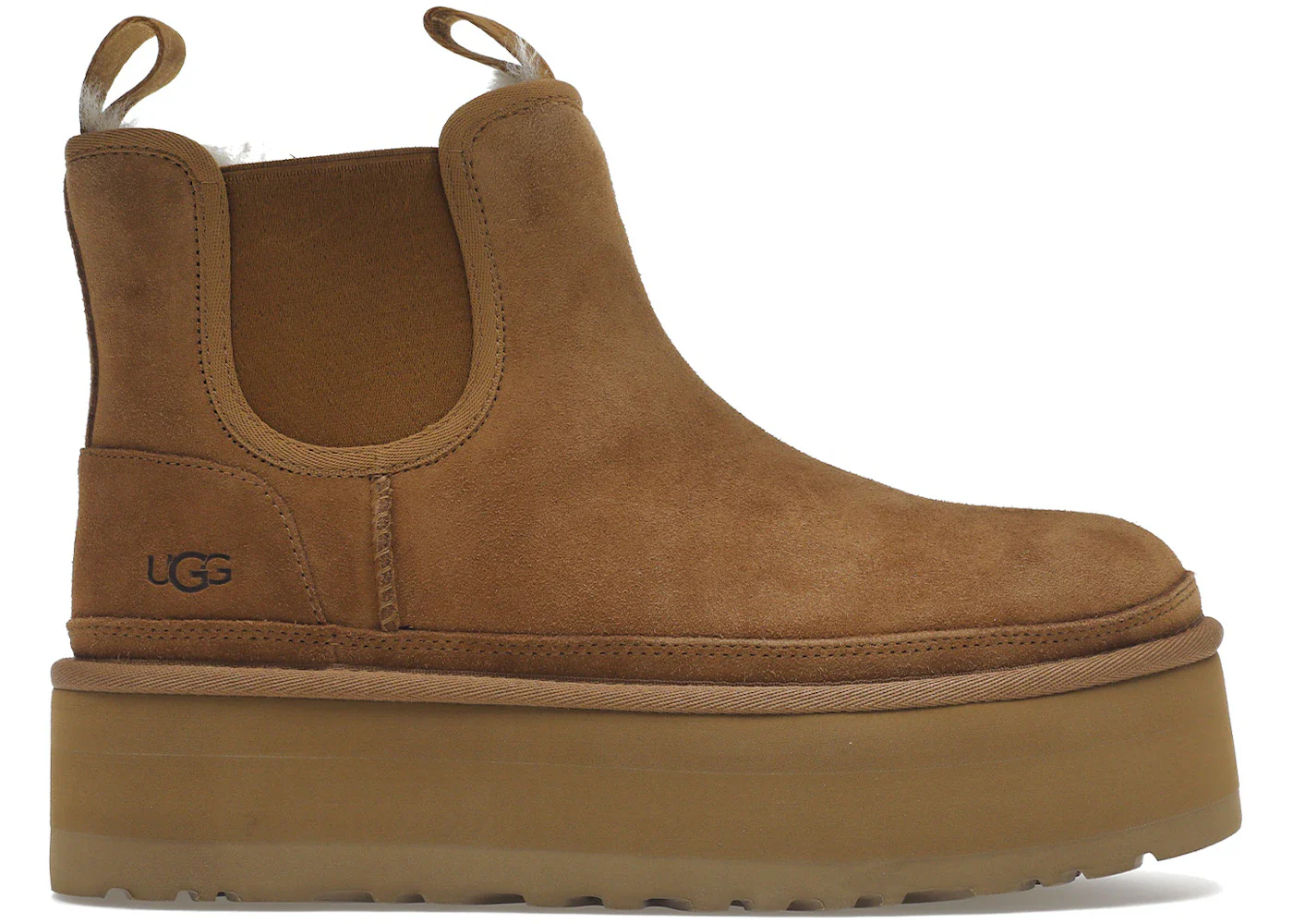 UGG Neumel Platform Chelsea Boot Chestnut