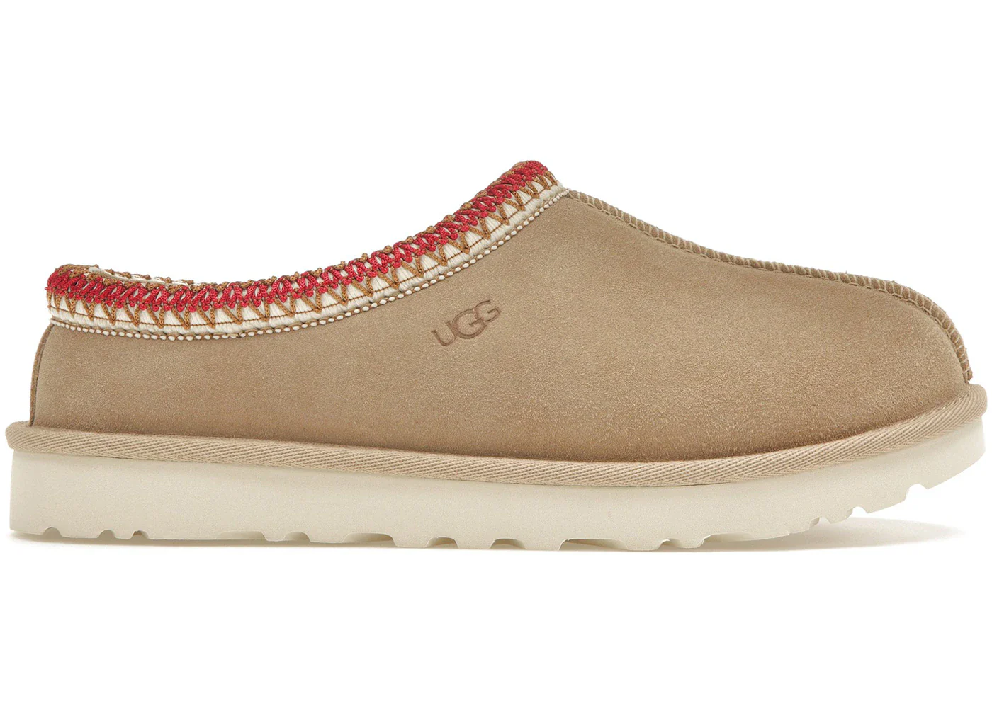UGG Tasman Slipper Sand Dark Cherry – Image 2