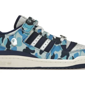 Adidas Forum 84 Low Bape 30th Anniversary Blue Camo