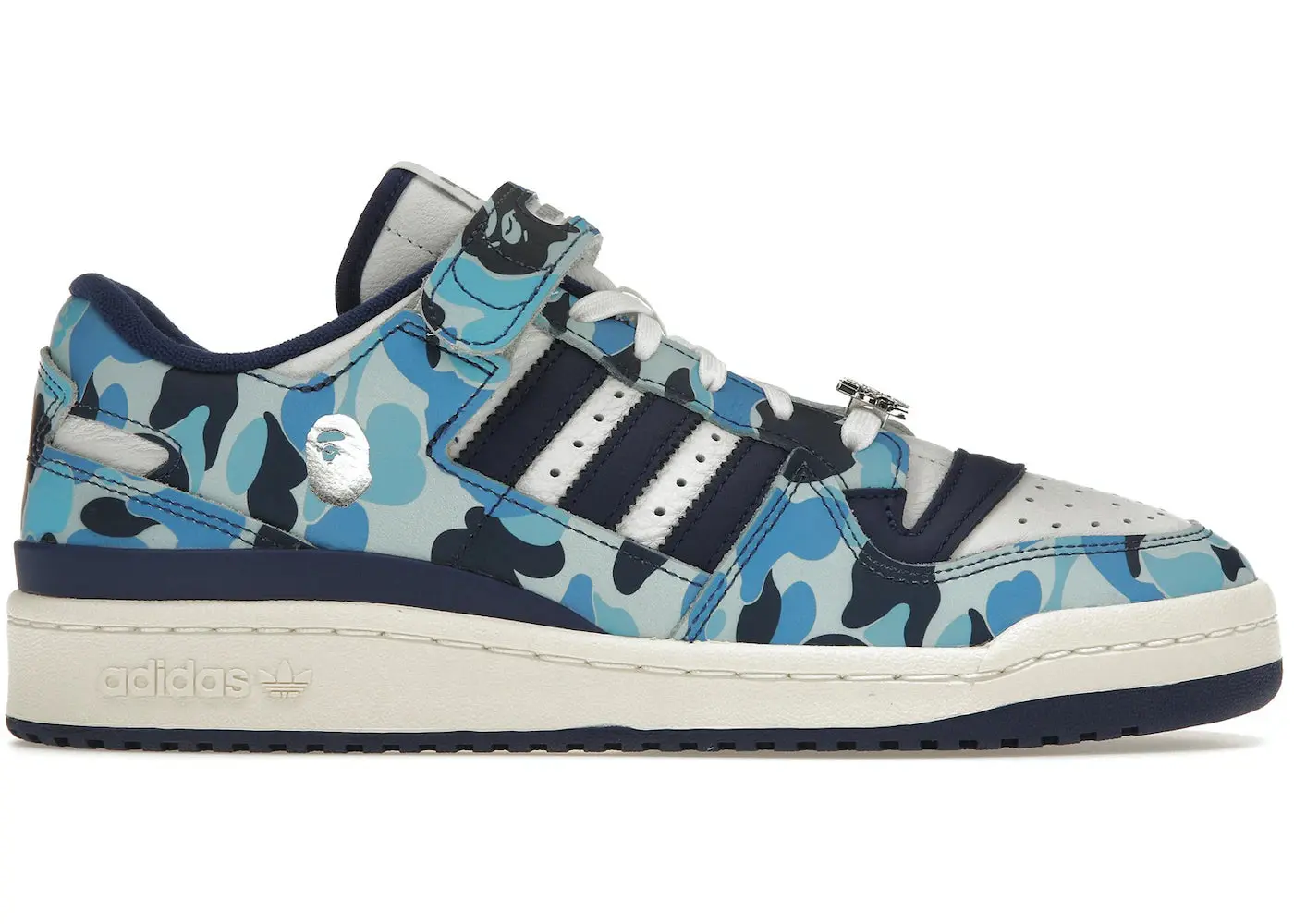 Adidas Forum 84 Low Bape 30th Anniversary Blue Camo