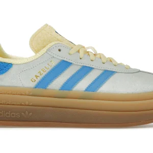 Adidas Gazelle Bold Almost Blue Yellow