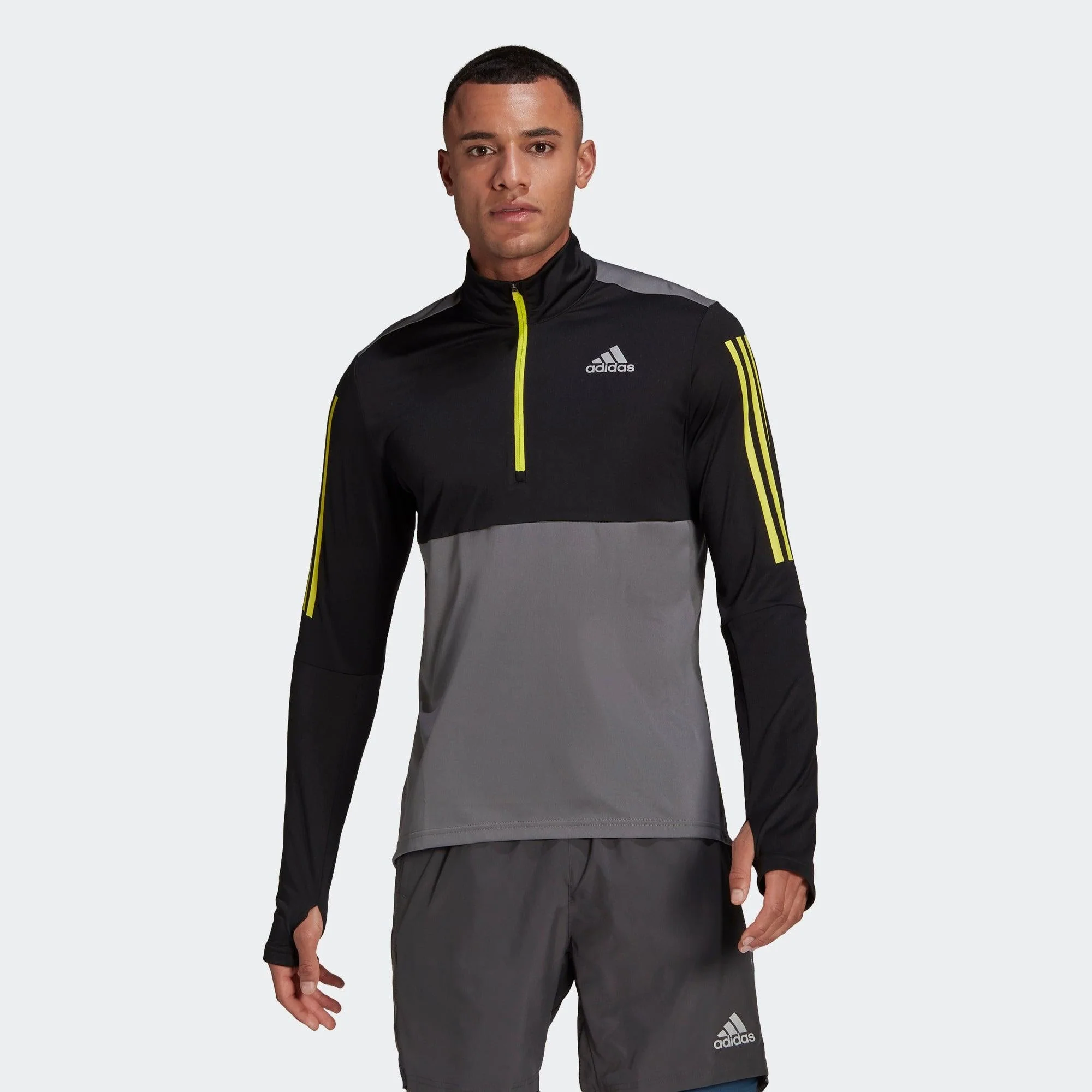Adidas - Own The Run 1/2 Zip - Homme