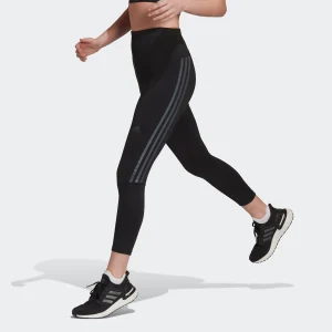 Adidas - Run Icons 3-Stripes 7/8 Running Tights - Femme
