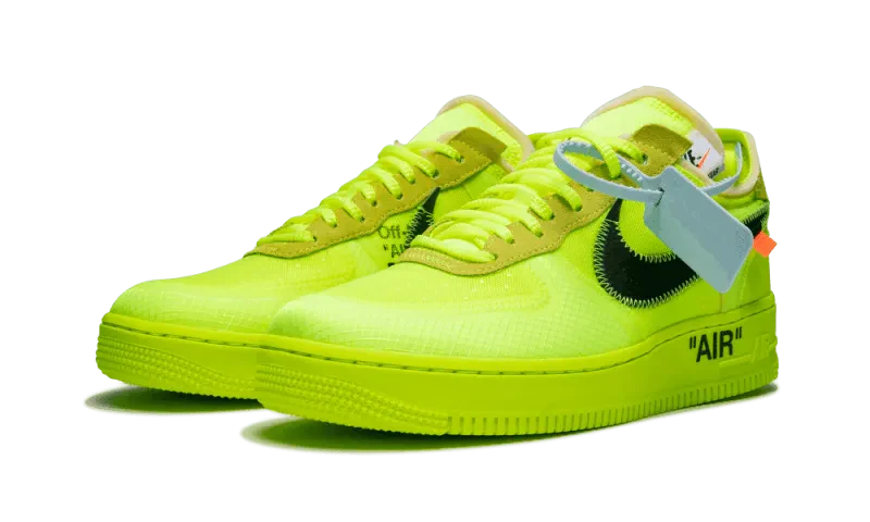 Nike Air Force 1 Low Off-White Volt – Image 3
