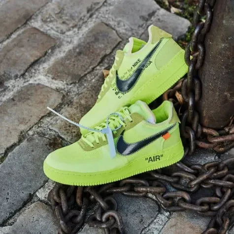 Nike Air Force 1 Low Off-White Volt – Image 8