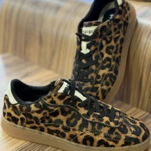 Baskets Femme Alley Leopard, Hoff
