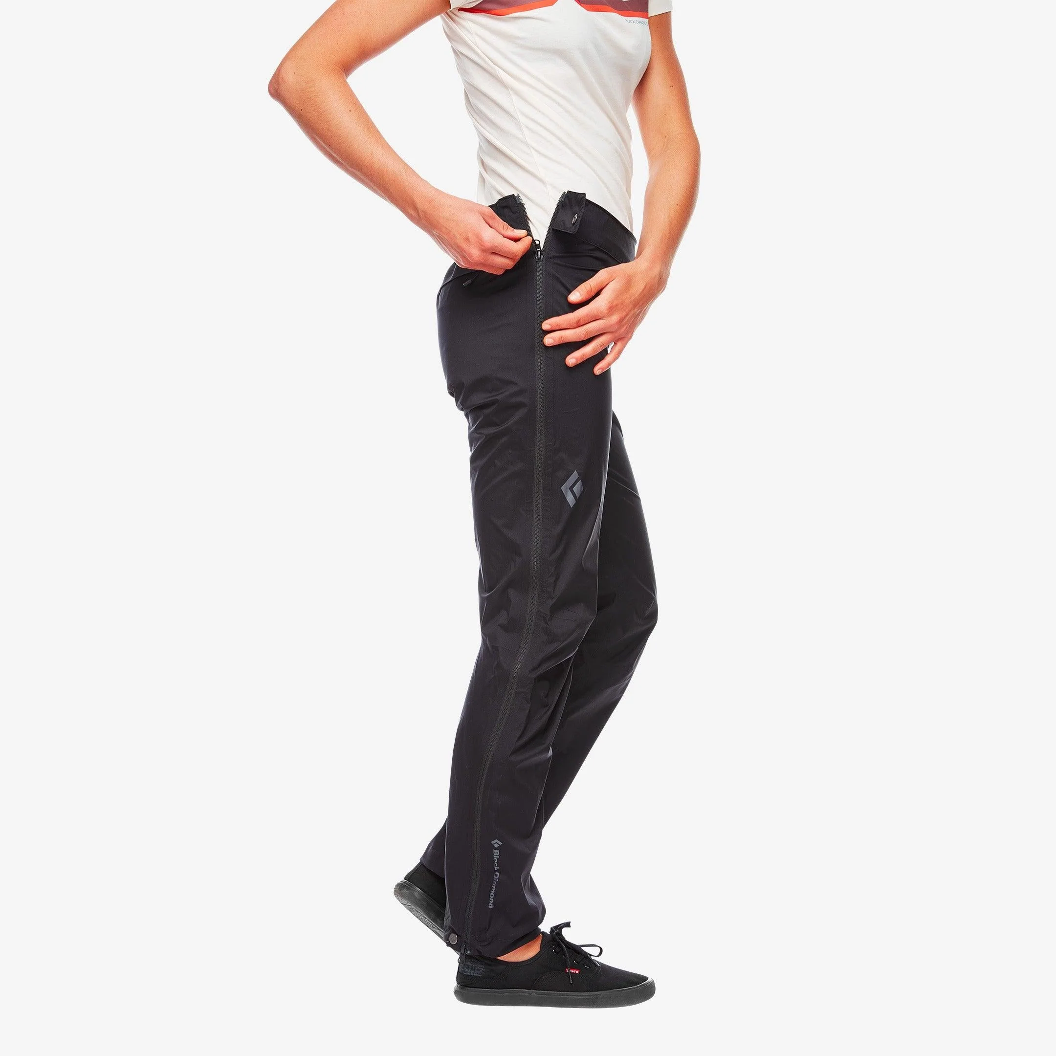 Black Diamond - Stormline Stretch FZ Rain Pants - Femme – Image 3