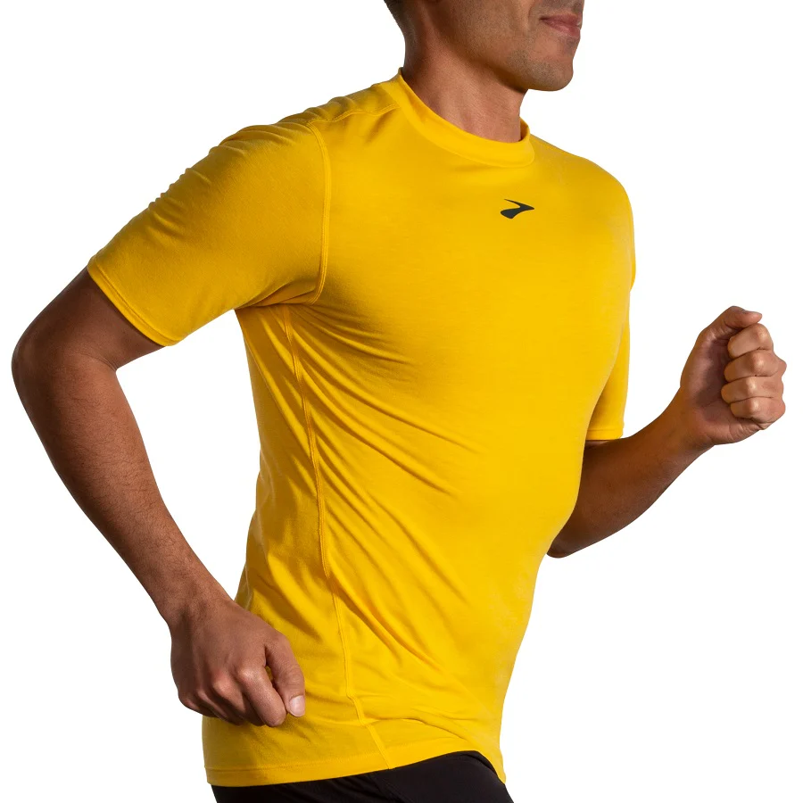 Brooks camiseta High Point Amarillo – Image 4