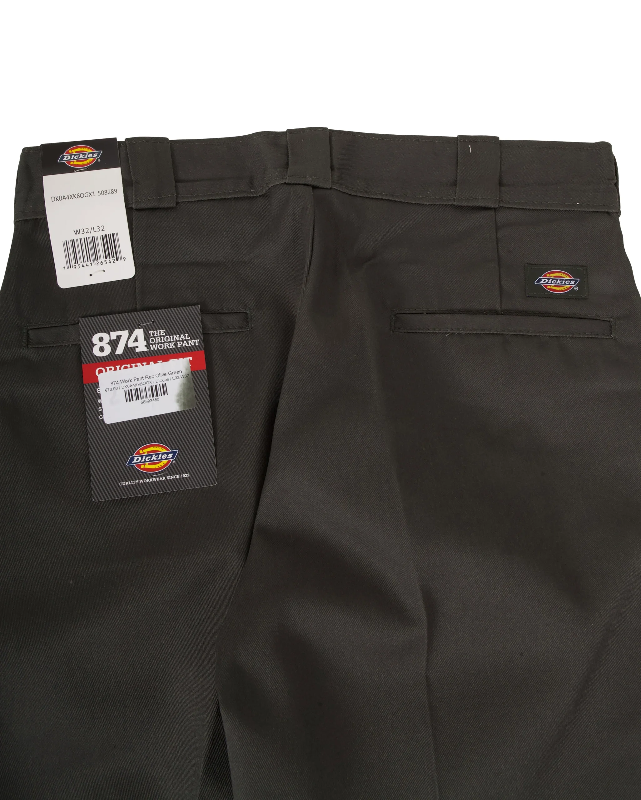 874 Work Pant Rec Olive Green – Image 6