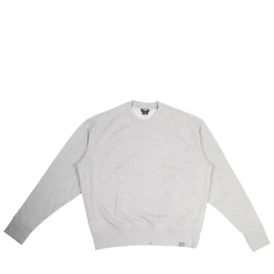 Clancy Heavyweight Sweat Heather Grey