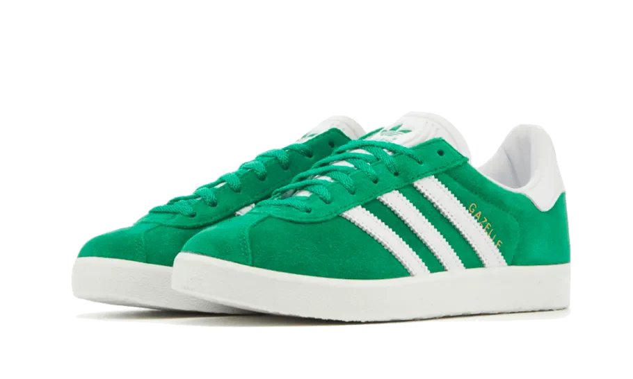 Adidas Gazelle 85 Green White Gold Metallic – Image 3