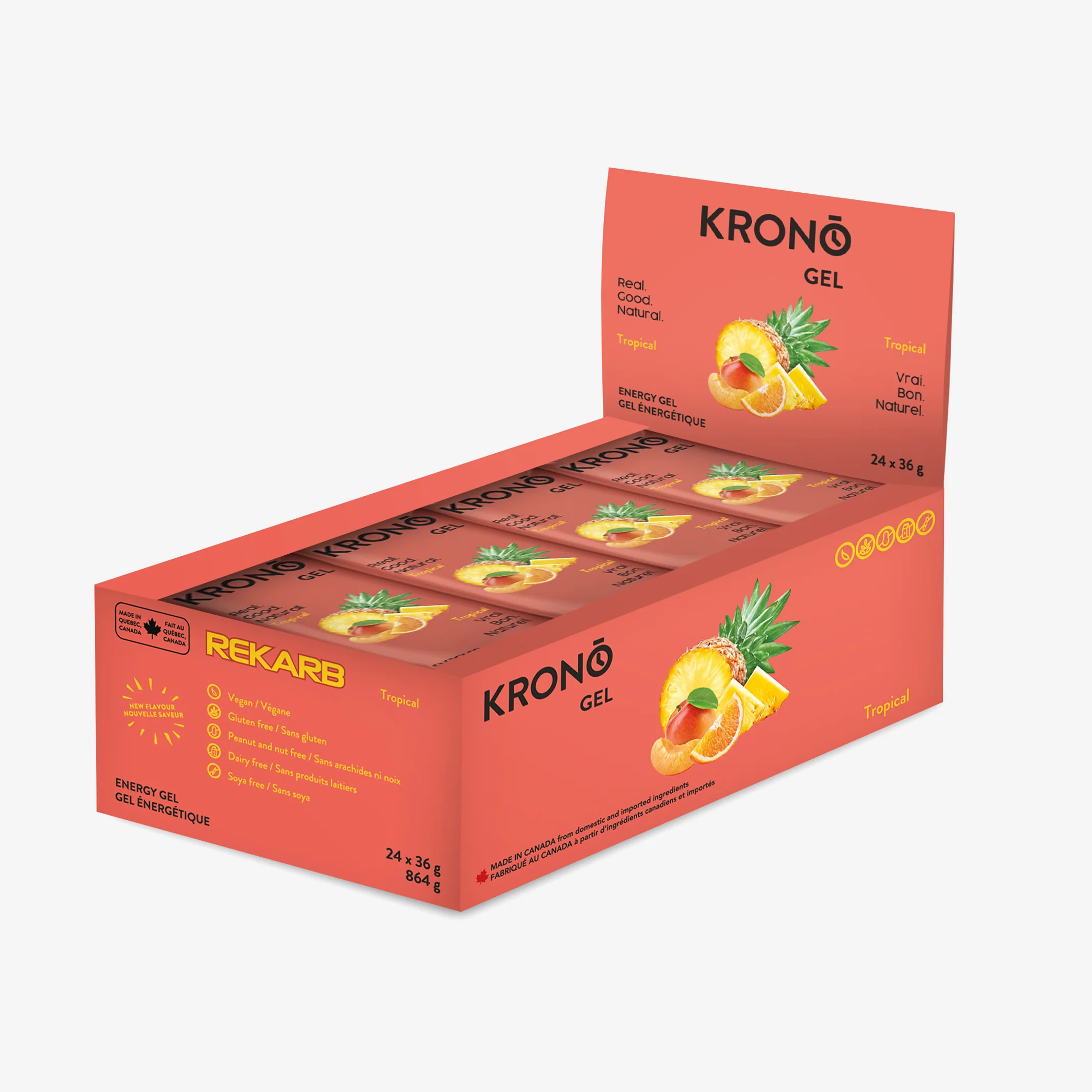 Krono - Gel Énergétique - Boite de 24 gels – Image 4