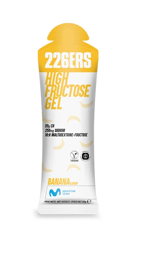 226ERS High Fructose Gel 80g sin cafeína