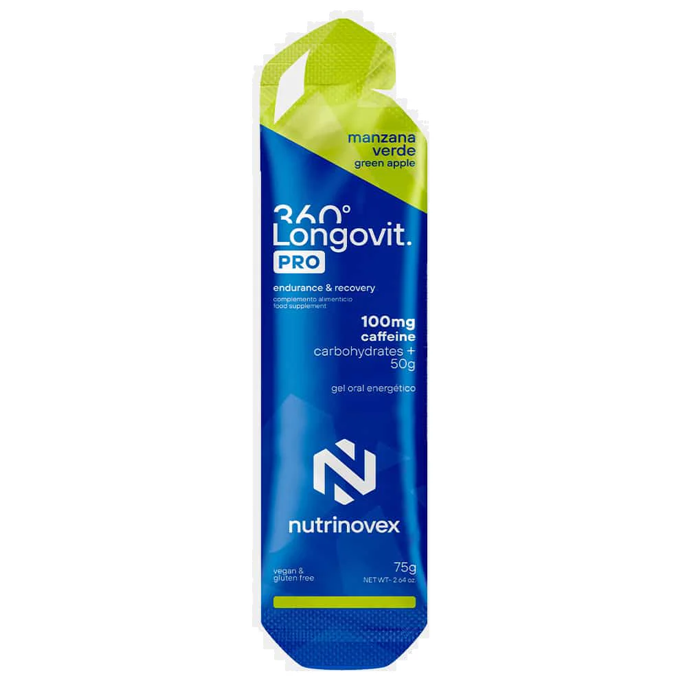 Nutrinovex Longovit 360 Gel 50CHO Manzana verde con cafeína – Image 2