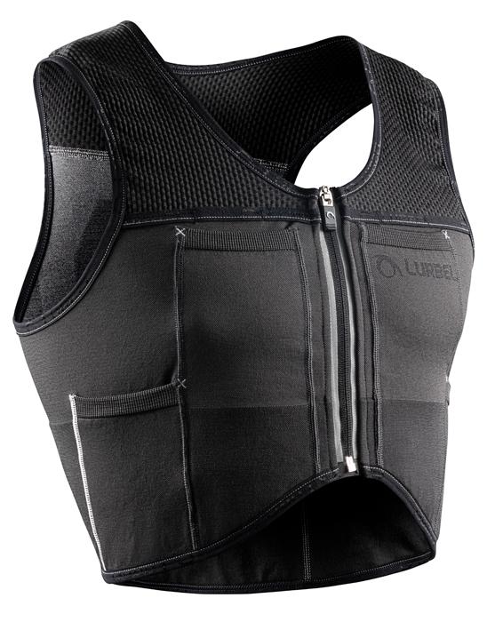 Lurbel Chaleco Kylie Lite Negro Gris – Image 2