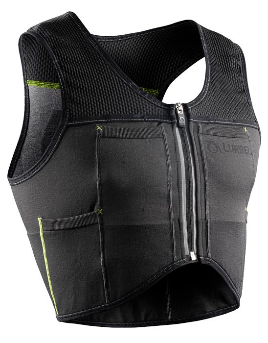 Lurbel Chaleco Kylie Lite Negro Verde – Image 2