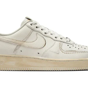 Nike Air Force 1 Low .SWOOSH Dirty Triple White