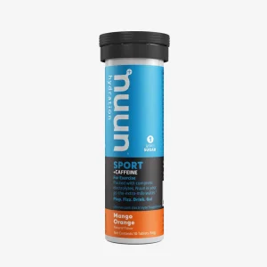 Nuun Sport Caféine - Orange/Mangue