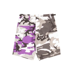 BDU Shorts Two Tone Purple City Camo