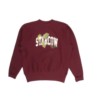 Camber Floral Crewneck Burgundy